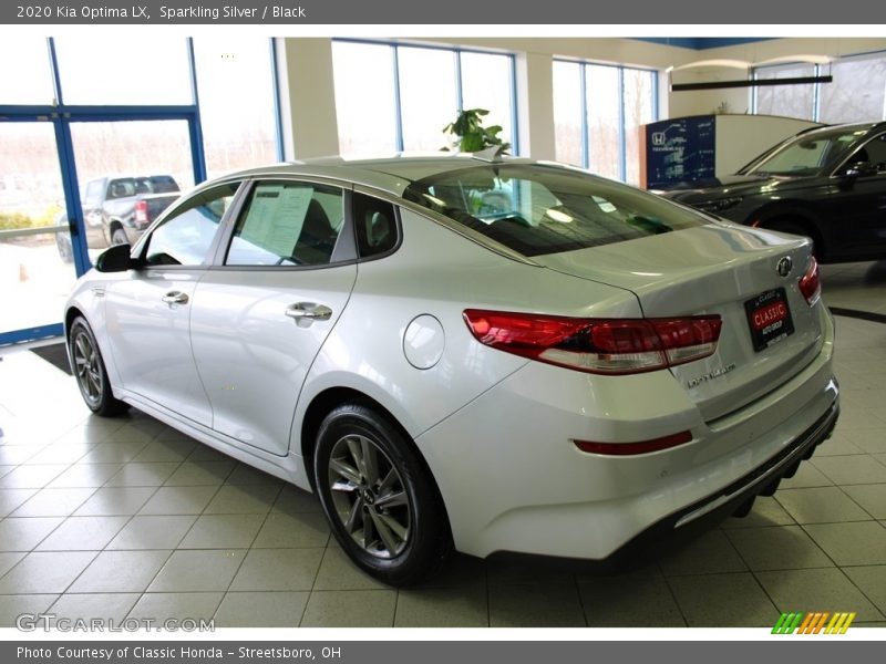 Sparkling Silver / Black 2020 Kia Optima LX