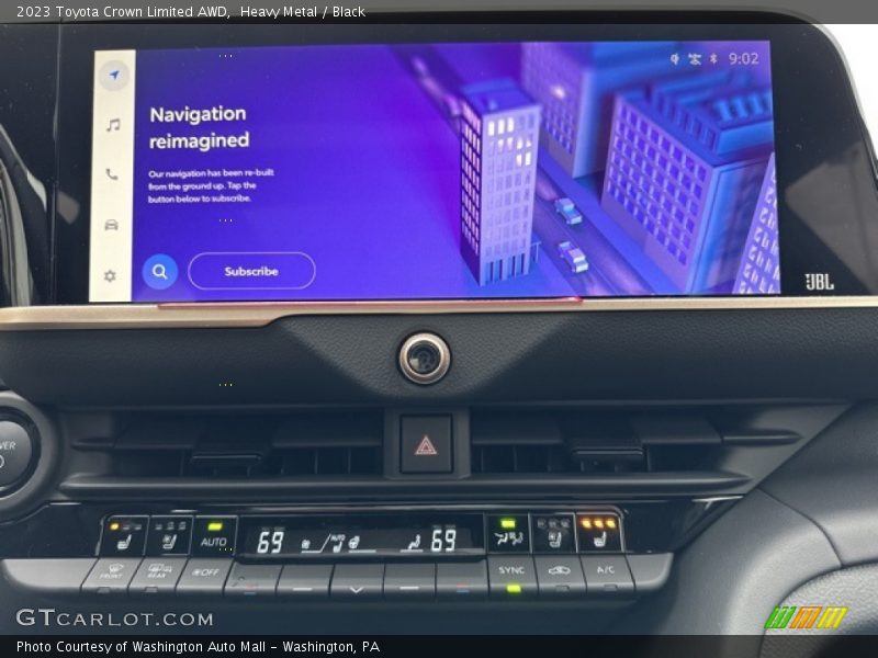Heavy Metal / Black 2023 Toyota Crown Limited AWD