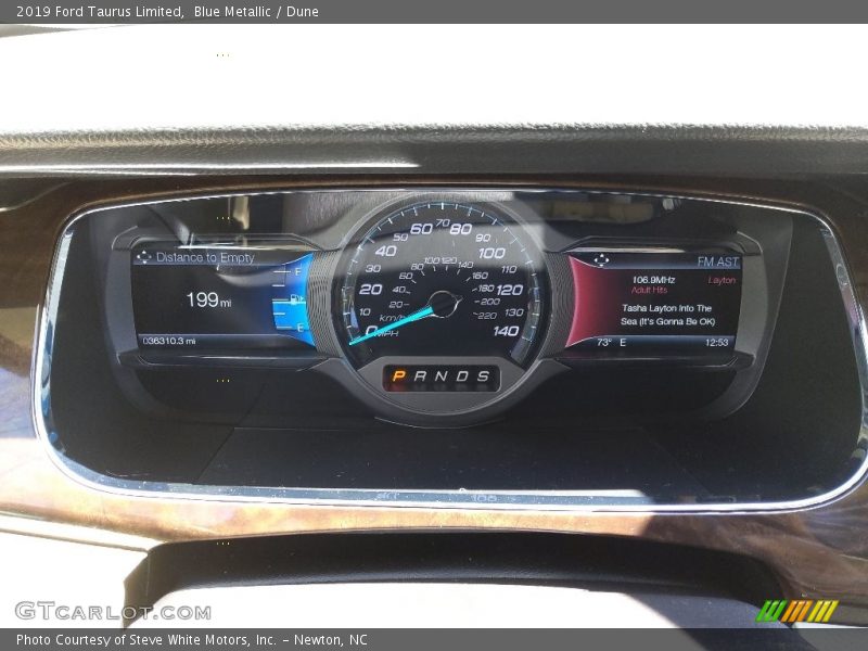  2019 Taurus Limited Limited Gauges