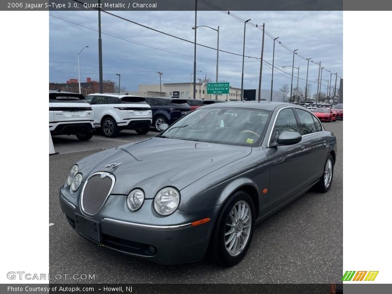 Quartz Metallic / Charcoal 2006 Jaguar S-Type 3.0