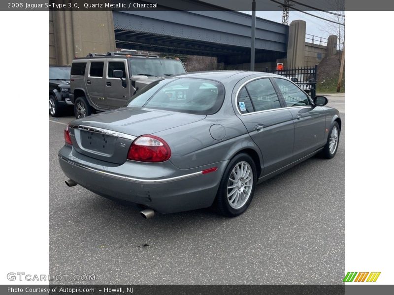 Quartz Metallic / Charcoal 2006 Jaguar S-Type 3.0