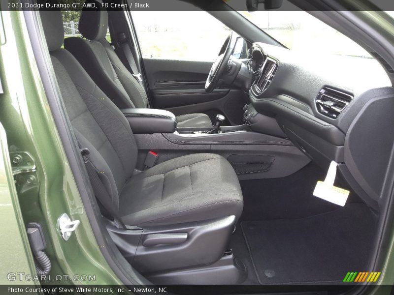 Front Seat of 2021 Durango GT AWD