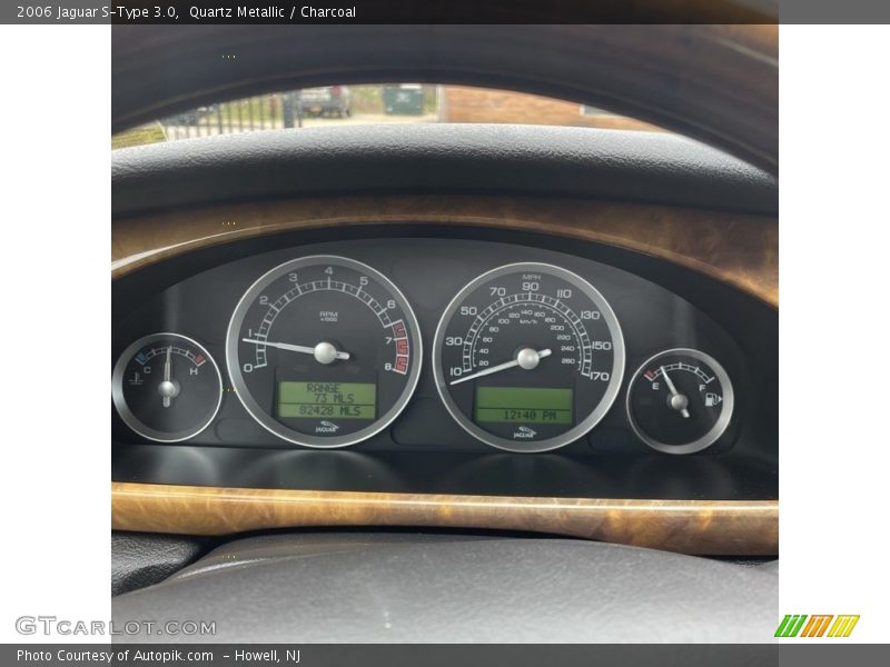 Quartz Metallic / Charcoal 2006 Jaguar S-Type 3.0