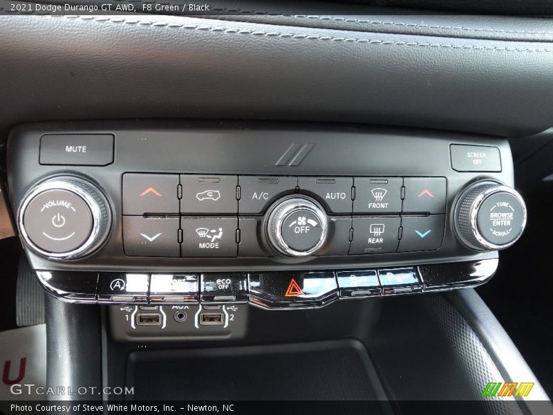 Controls of 2021 Durango GT AWD