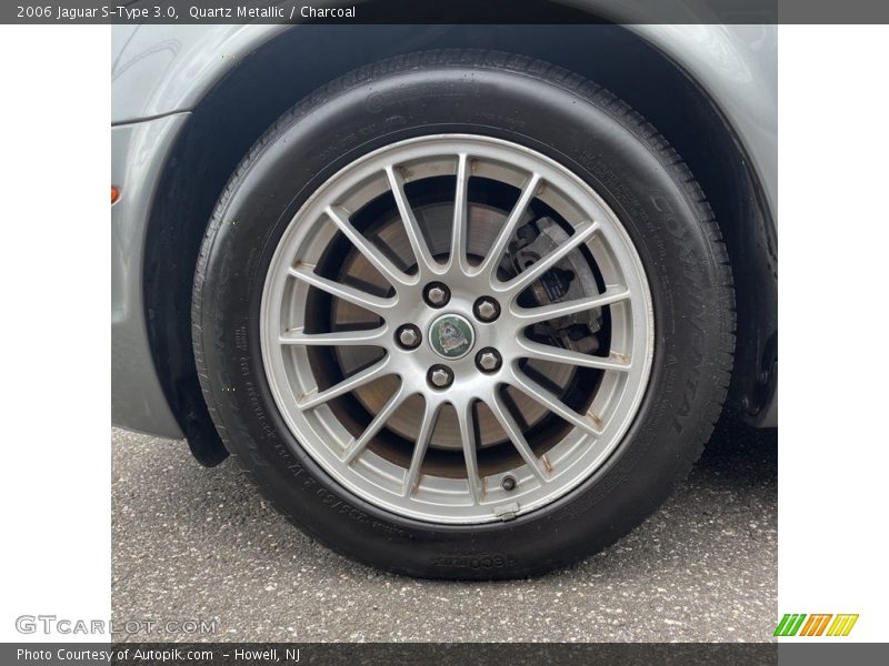 Quartz Metallic / Charcoal 2006 Jaguar S-Type 3.0