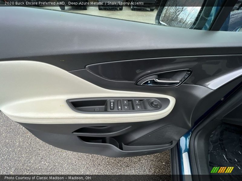 Deep Azure Metallic / Shale/Ebony Accents 2020 Buick Encore Preferred AWD