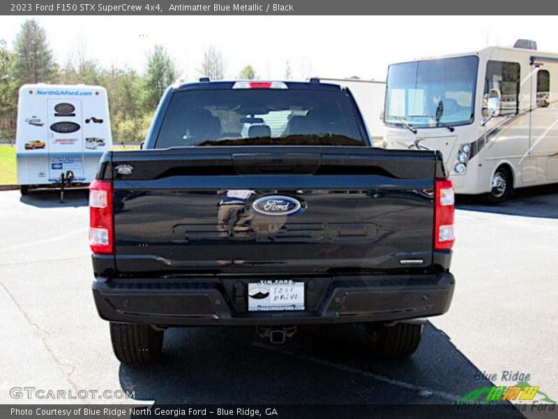 Antimatter Blue Metallic / Black 2023 Ford F150 STX SuperCrew 4x4