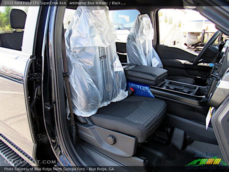 Antimatter Blue Metallic / Black 2023 Ford F150 STX SuperCrew 4x4