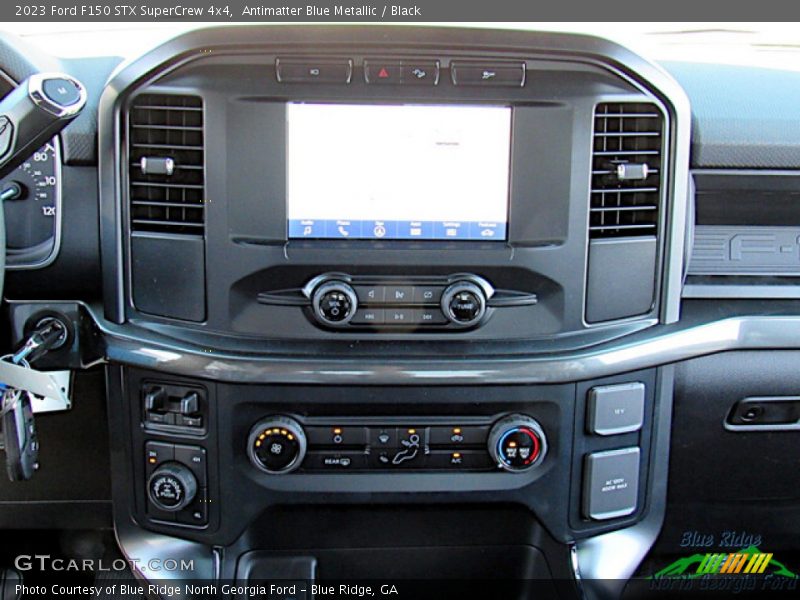 Antimatter Blue Metallic / Black 2023 Ford F150 STX SuperCrew 4x4