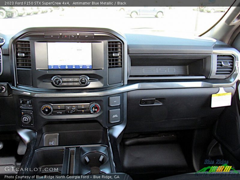 Antimatter Blue Metallic / Black 2023 Ford F150 STX SuperCrew 4x4