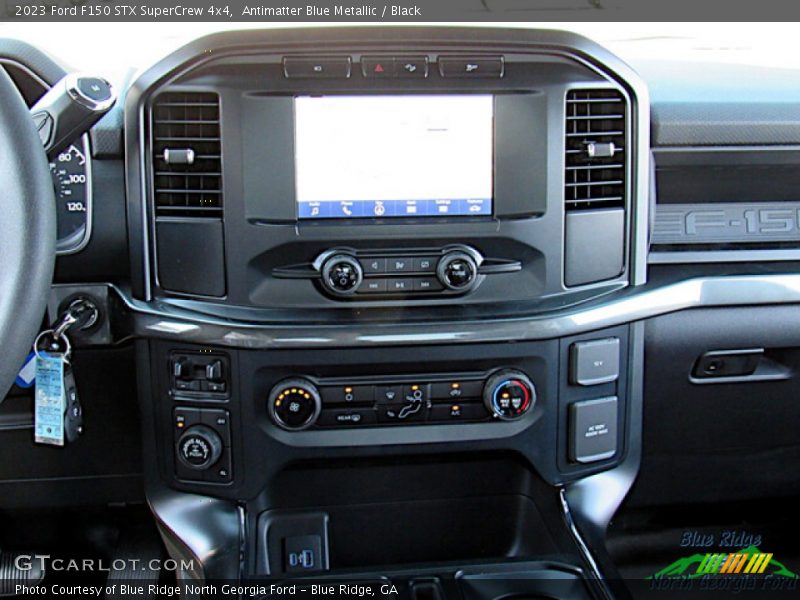 Antimatter Blue Metallic / Black 2023 Ford F150 STX SuperCrew 4x4