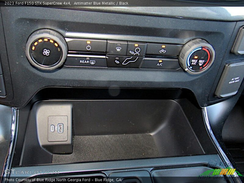 Antimatter Blue Metallic / Black 2023 Ford F150 STX SuperCrew 4x4