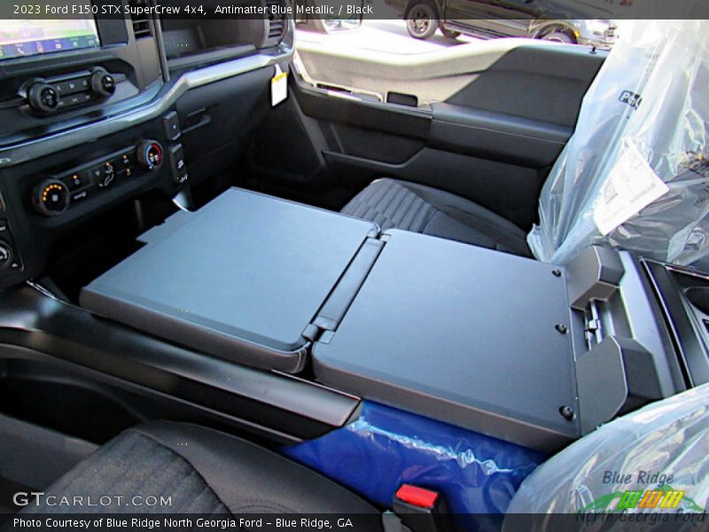 Antimatter Blue Metallic / Black 2023 Ford F150 STX SuperCrew 4x4