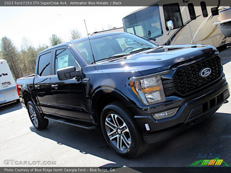 Antimatter Blue Metallic / Black 2023 Ford F150 STX SuperCrew 4x4