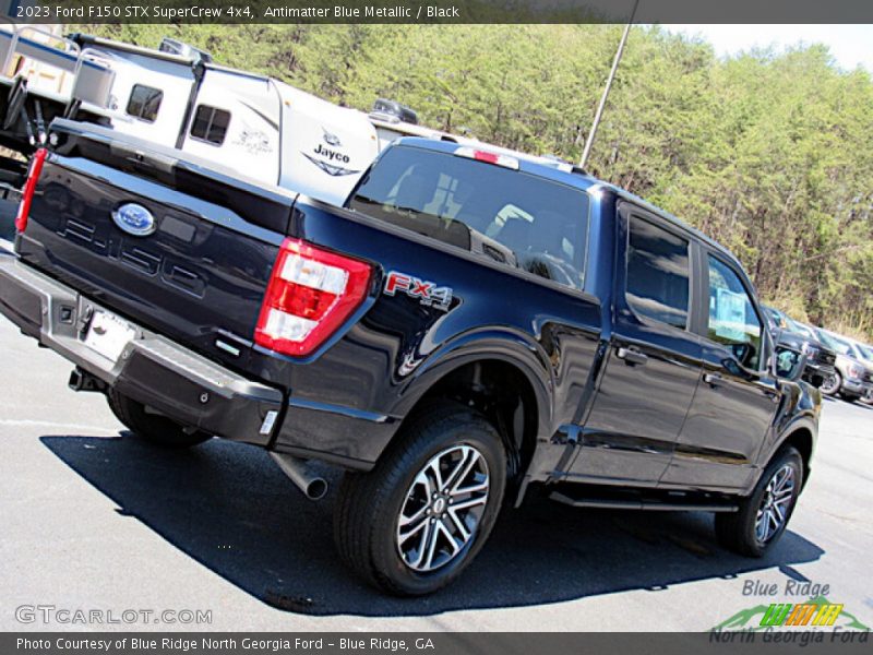 Antimatter Blue Metallic / Black 2023 Ford F150 STX SuperCrew 4x4