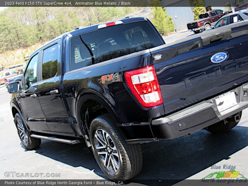 Antimatter Blue Metallic / Black 2023 Ford F150 STX SuperCrew 4x4