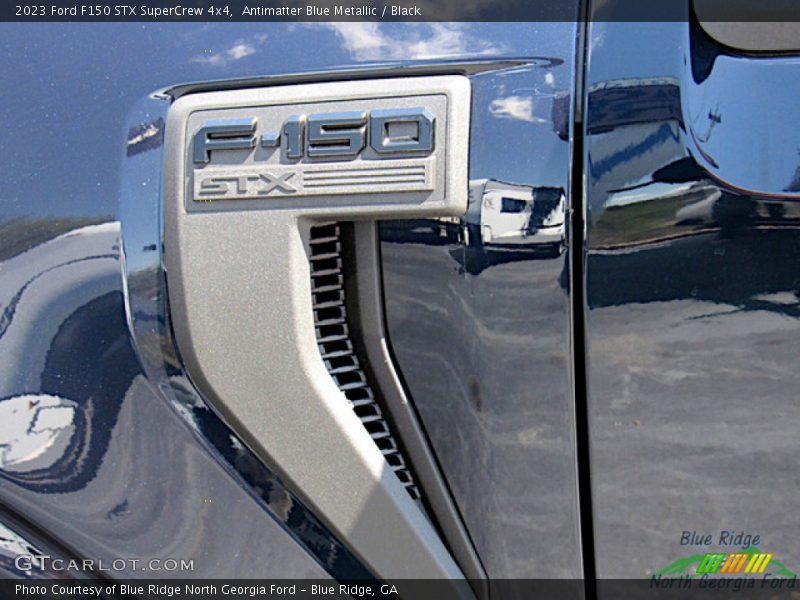 Antimatter Blue Metallic / Black 2023 Ford F150 STX SuperCrew 4x4