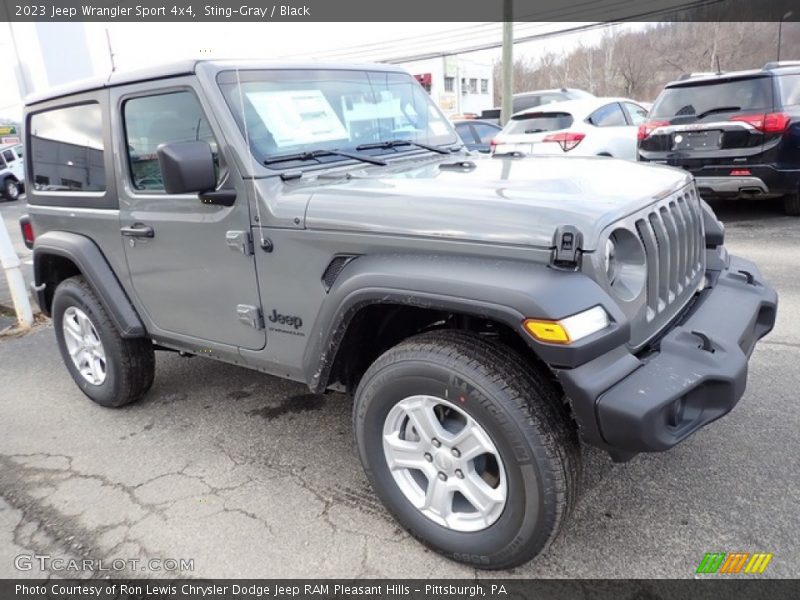 Front 3/4 View of 2023 Wrangler Sport 4x4