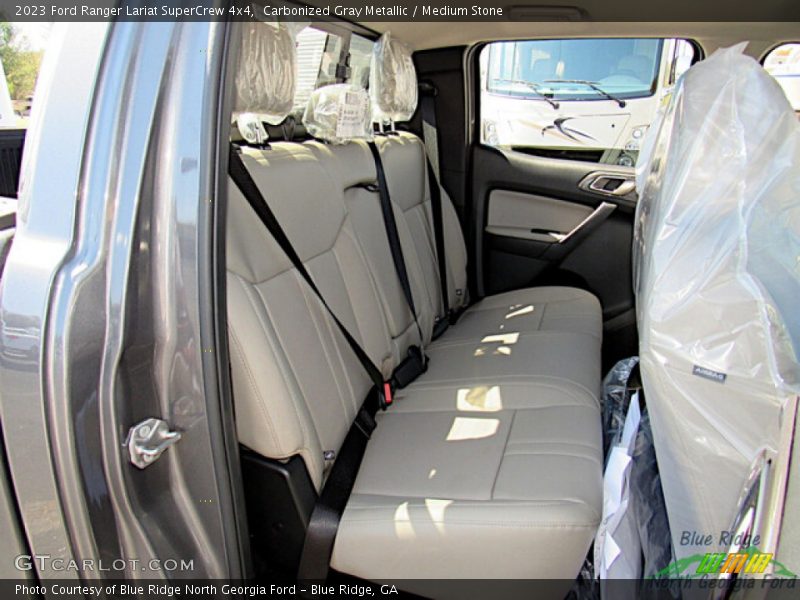 Carbonized Gray Metallic / Medium Stone 2023 Ford Ranger Lariat SuperCrew 4x4
