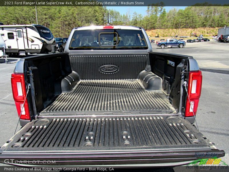 Carbonized Gray Metallic / Medium Stone 2023 Ford Ranger Lariat SuperCrew 4x4
