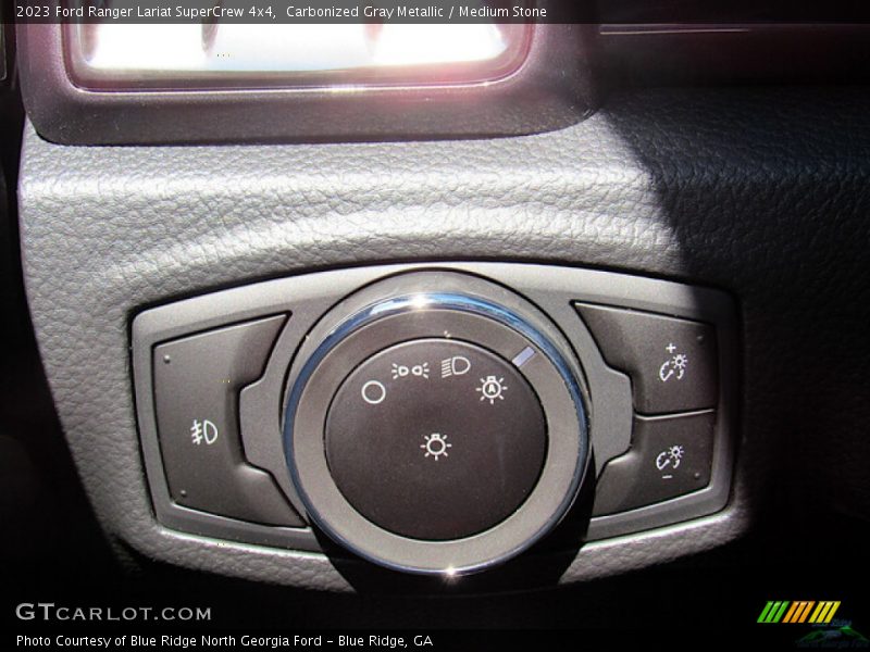 Carbonized Gray Metallic / Medium Stone 2023 Ford Ranger Lariat SuperCrew 4x4