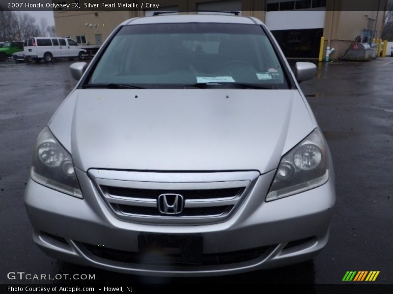 Silver Pearl Metallic / Gray 2007 Honda Odyssey EX