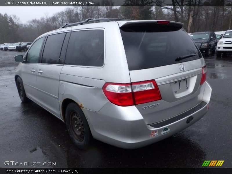 Silver Pearl Metallic / Gray 2007 Honda Odyssey EX