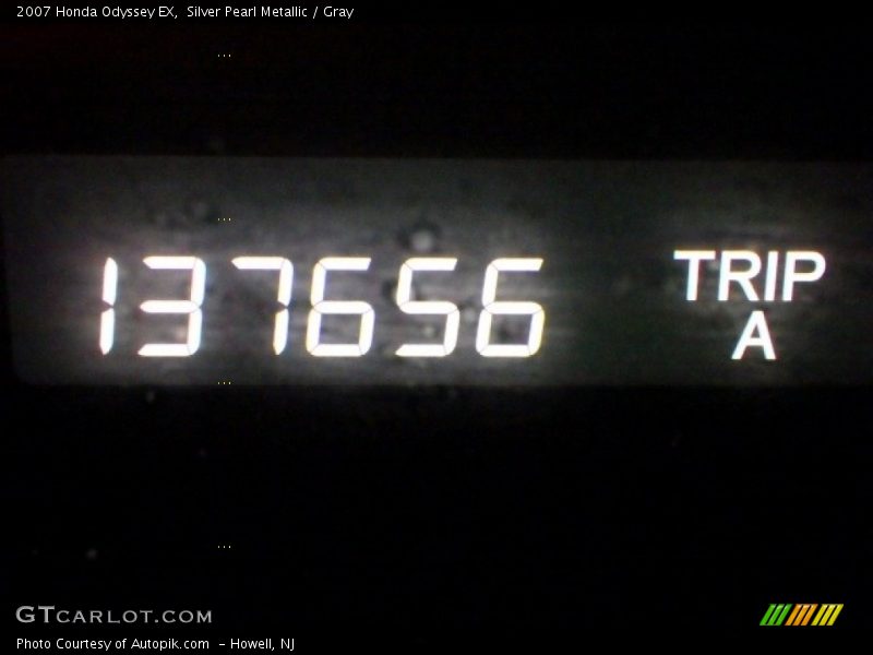Silver Pearl Metallic / Gray 2007 Honda Odyssey EX