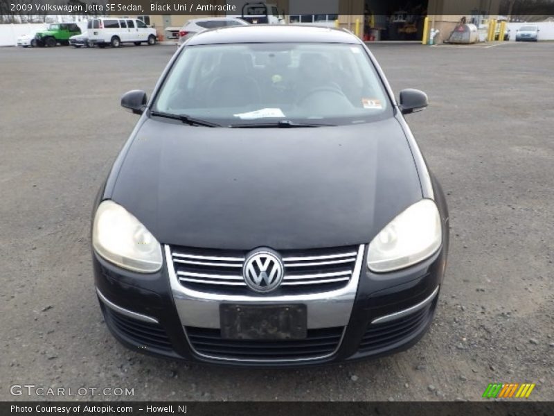 Black Uni / Anthracite 2009 Volkswagen Jetta SE Sedan