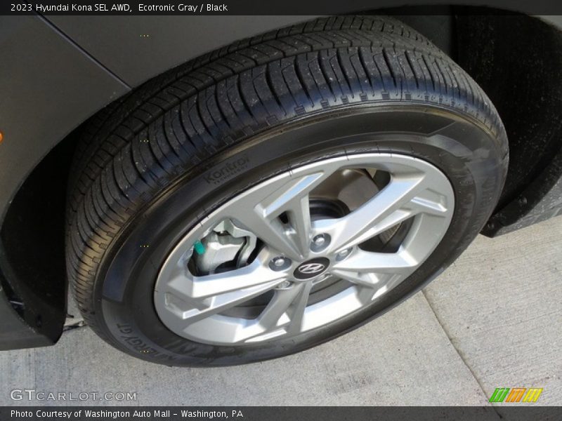 Ecotronic Gray / Black 2023 Hyundai Kona SEL AWD