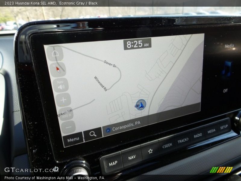Ecotronic Gray / Black 2023 Hyundai Kona SEL AWD