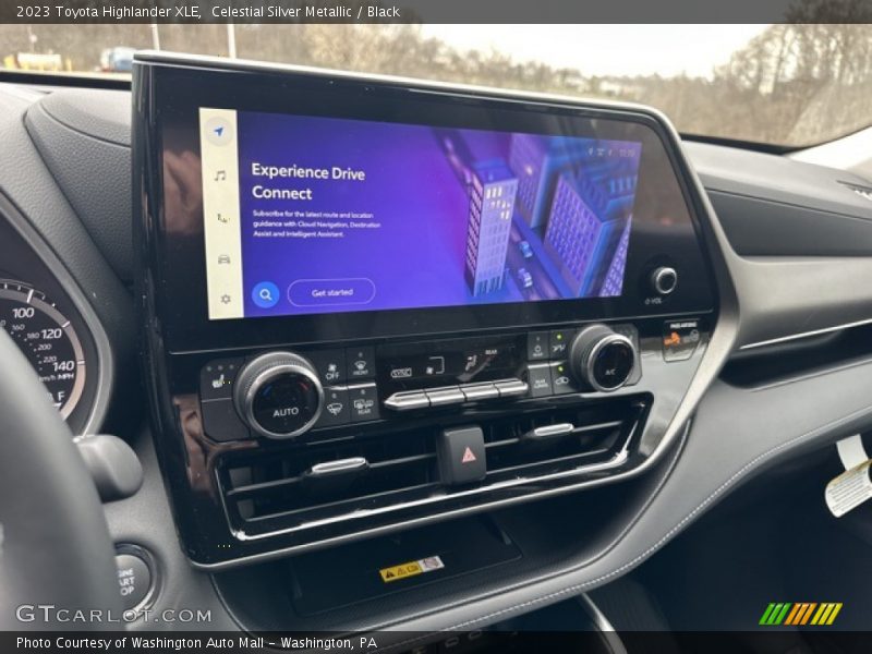 Celestial Silver Metallic / Black 2023 Toyota Highlander XLE