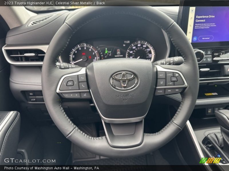 Celestial Silver Metallic / Black 2023 Toyota Highlander XLE