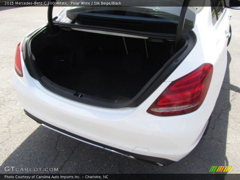 Polar White / Silk Beige/Black 2015 Mercedes-Benz C 300 4Matic