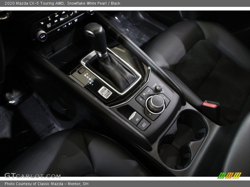 Snowflake White Pearl / Black 2020 Mazda CX-5 Touring AWD