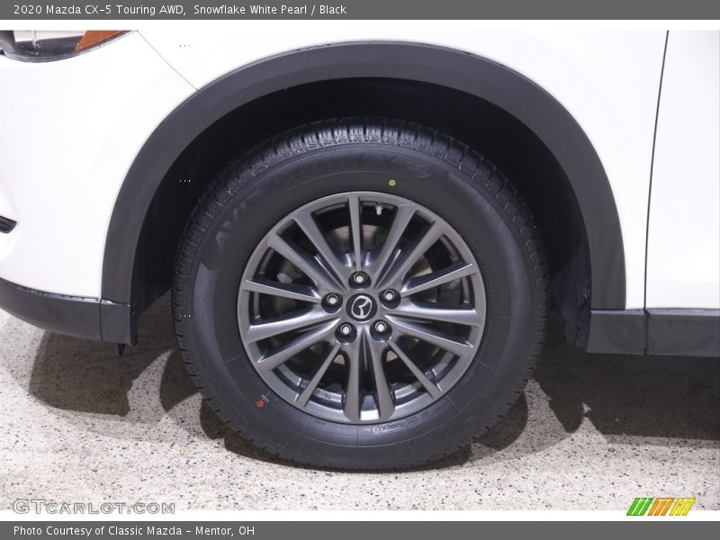 Snowflake White Pearl / Black 2020 Mazda CX-5 Touring AWD