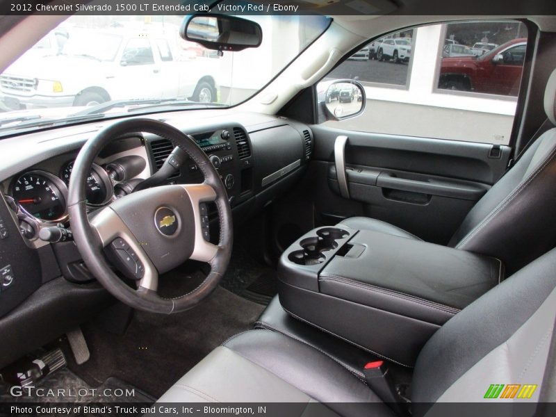 Victory Red / Ebony 2012 Chevrolet Silverado 1500 LT Extended Cab