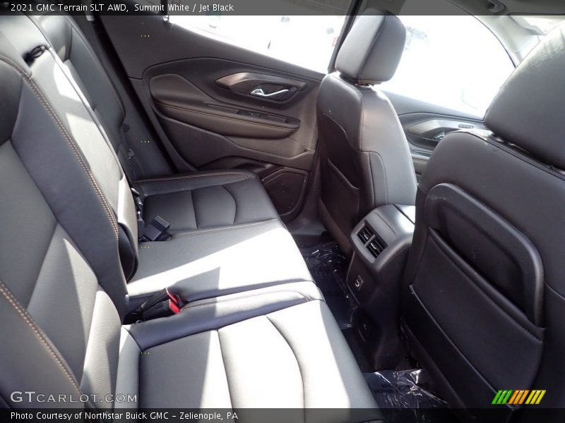 Summit White / Jet Black 2021 GMC Terrain SLT AWD