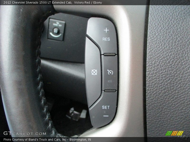 Victory Red / Ebony 2012 Chevrolet Silverado 1500 LT Extended Cab