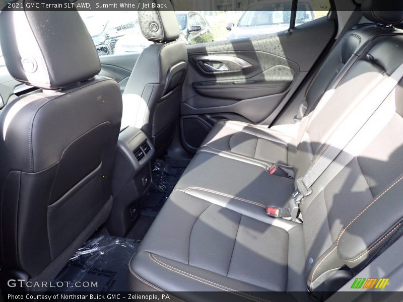 Summit White / Jet Black 2021 GMC Terrain SLT AWD