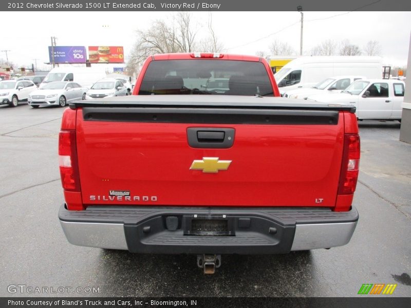 Victory Red / Ebony 2012 Chevrolet Silverado 1500 LT Extended Cab
