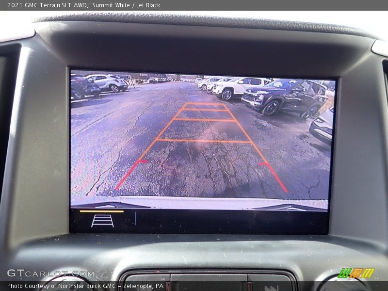 Summit White / Jet Black 2021 GMC Terrain SLT AWD