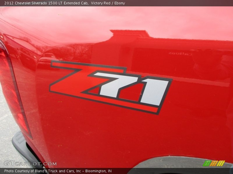 Victory Red / Ebony 2012 Chevrolet Silverado 1500 LT Extended Cab