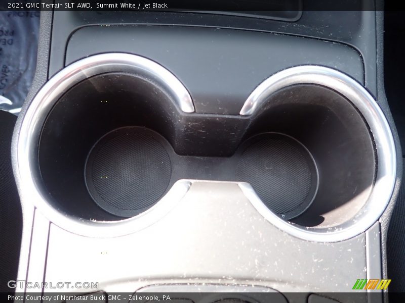 Summit White / Jet Black 2021 GMC Terrain SLT AWD