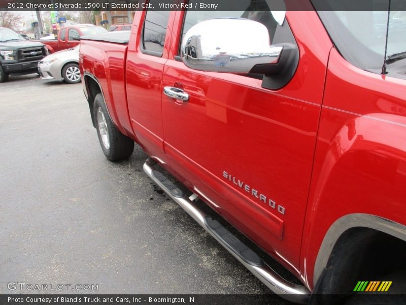 Victory Red / Ebony 2012 Chevrolet Silverado 1500 LT Extended Cab