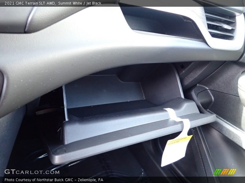 Summit White / Jet Black 2021 GMC Terrain SLT AWD