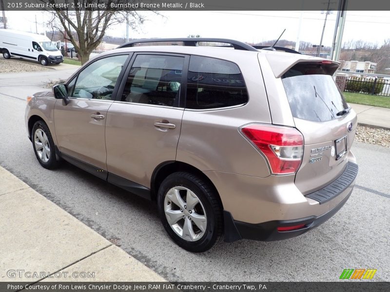 Burnished Bronze Metallic / Black 2015 Subaru Forester 2.5i Limited