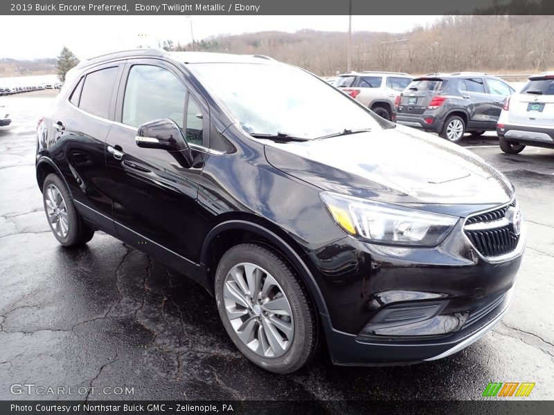 Ebony Twilight Metallic / Ebony 2019 Buick Encore Preferred