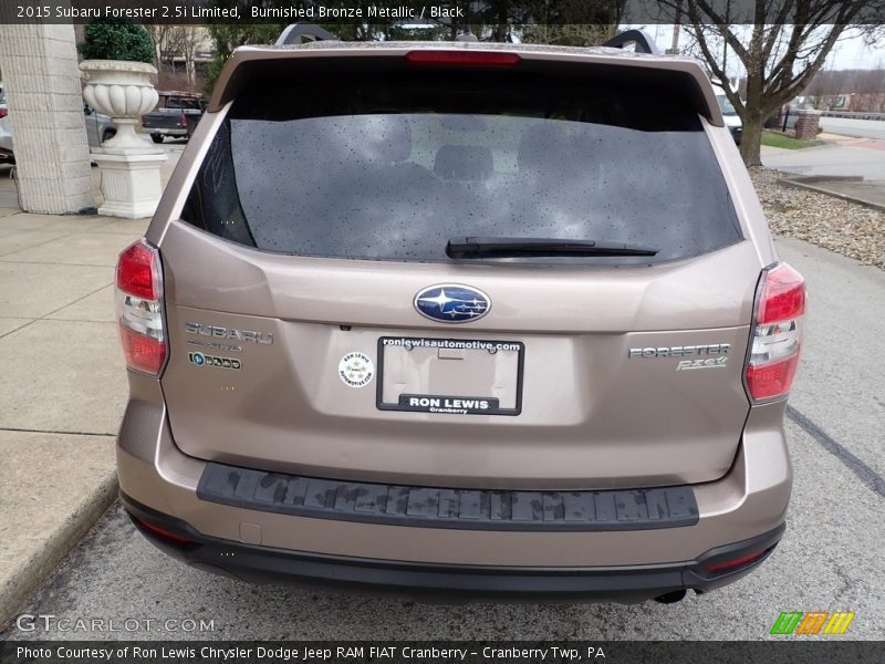 Burnished Bronze Metallic / Black 2015 Subaru Forester 2.5i Limited