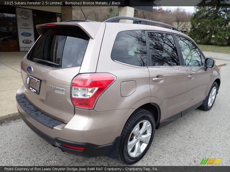 Burnished Bronze Metallic / Black 2015 Subaru Forester 2.5i Limited